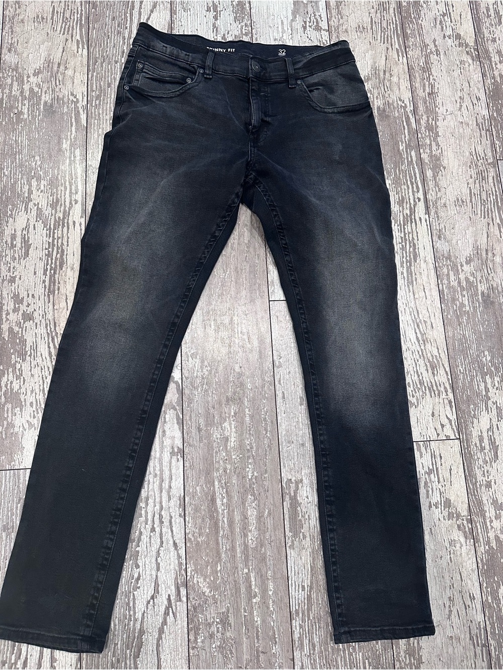 INC men’s Skinny Jeans with Subtle Fading